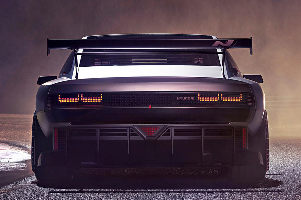 Hyundai N Vision 74 rear